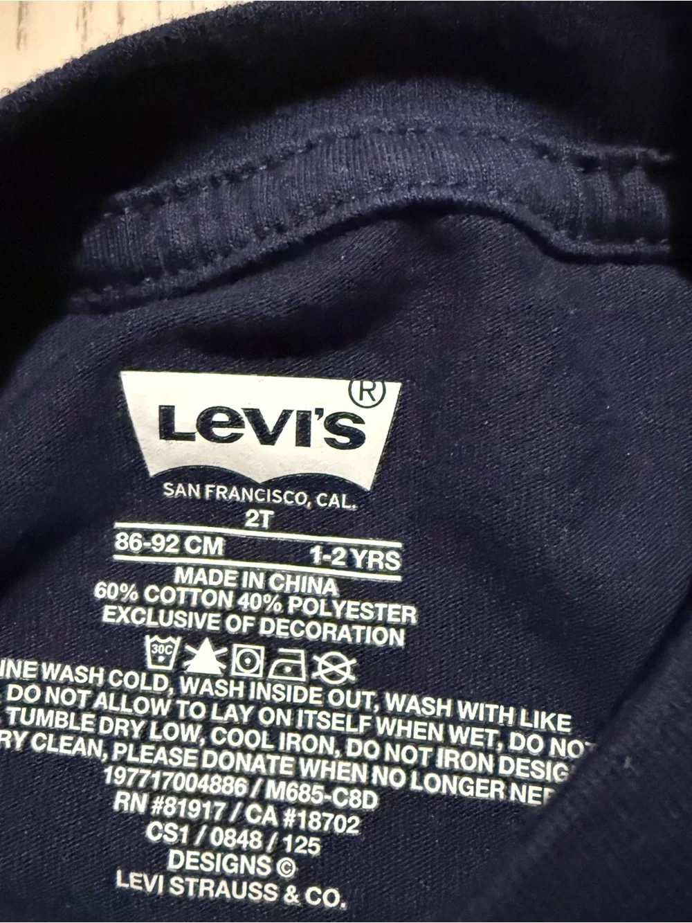 Levi’s Buzzer Beater Toddler Boys 2T Graphic Shirt & Shorts Outfit Bundle